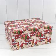 Коробки Прямоугольные Набор 1/10 34*26*15,3 &quot;Новый год&quot;-3089 1/6 Арт: 730604/3088 - Коробки Прямоугольные Набор 1/10 34*26*15,3 "Новый год"-3089 1/6 Арт: 730604/3088