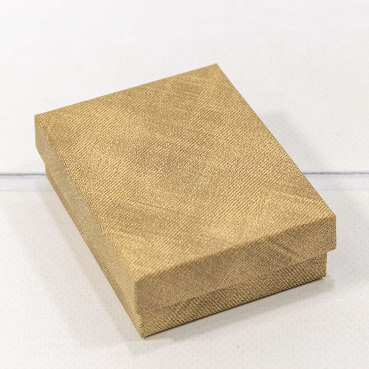 Коробка Прямоугольная 9*7*2,8 Песочно-жёлтый 1/12 1/240 Арт: 62379/2