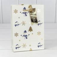 Пакет подарочный &quot;Новый год&quot; (микс 402) 14*20*8 210г 1/20 1/480 Арт: 300402G - Пакет подарочный "Новый год" (микс 402) 14*20*8 210г 1/20 1/480 Арт: 300402G