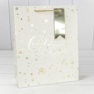 Пакет подарочный &quot;Новый год&quot; (микс 402) 26*32*13 210г 1/20 1/240 Арт: 300402C - Пакет подарочный "Новый год" (микс 402) 26*32*13 210г 1/20 1/240 Арт: 300402C