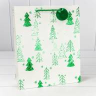 Пакет подарочный &quot;Новый год&quot; (микс 402) 26*32*13 210г 1/20 1/240 Арт: 300402C - Пакет подарочный "Новый год" (микс 402) 26*32*13 210г 1/20 1/240 Арт: 300402C