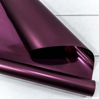 Плёнка 0,58*10м матовая металлизированная 65мкм Тёмно-фиолетовый 1/30 Арт: 001328/10