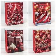 Пакет подарочный &quot;Новый год&quot; (микс 463) 18*23*10 210г 1/20 1/360 Арт: 300463E - Пакет подарочный "Новый год" (микс 463) 18*23*10 210г 1/20 1/360 Арт: 300463E