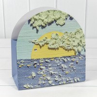 Пакет подарочный "Ваза для цветов" 22*23,5*10,5 260г без ручек (2) 1/10 1/200 Арт: 000240EA/2