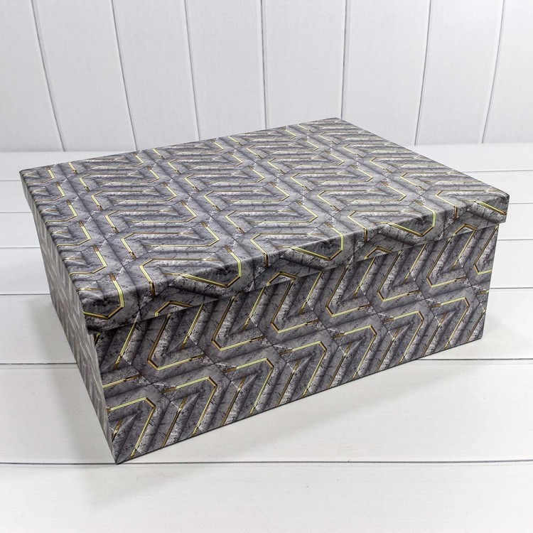 Коробки Прямоугольные Набор 1/15 42,5*33*17,6 "Узор" 1/2 Арт: 721902/1749