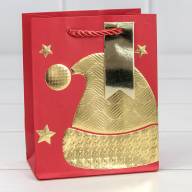 Пакет подарочный &quot;Новый год&quot; (микс 403) 12*15*6,7 210г 1/20 1/480 Арт: 300403H - Пакет подарочный "Новый год" (микс 403) 12*15*6,7 210г 1/20 1/480 Арт: 300403H