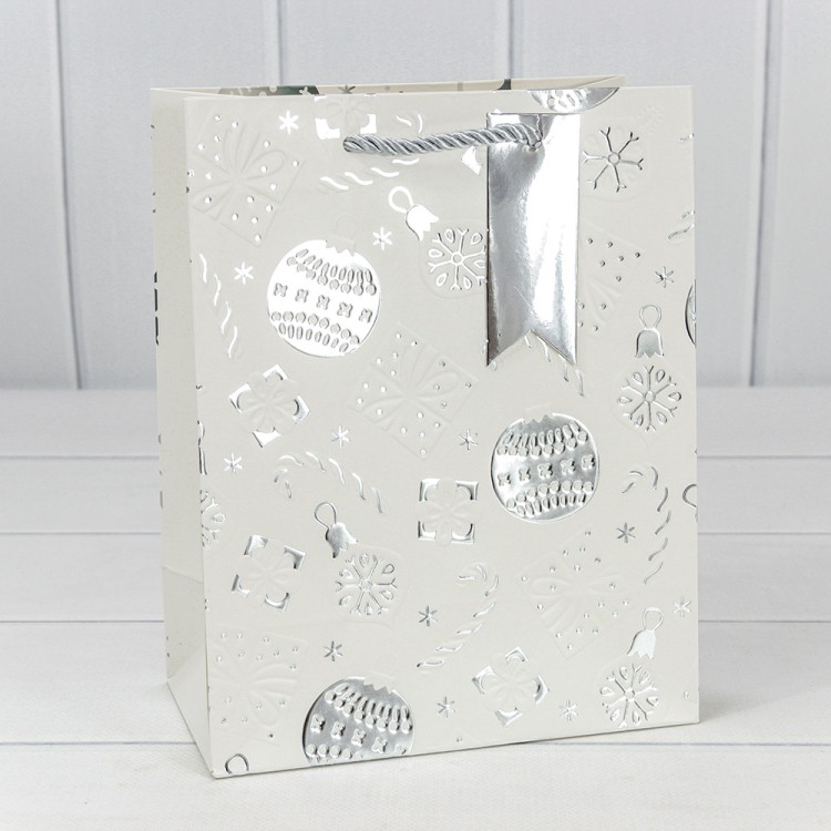 Пакет подарочный "Новый год" (405) 18*23*10 210г 1/20 1/160 Арт: 300405E