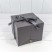 Коробка Квадратная 21*21*18 "Сюрприз" Серый 1/8 Арт: 721608/2