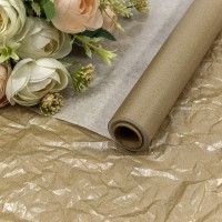 Бумага "Тишью" Водостойкая 0,5*10м 38г Серо-бежевый 1/30 Арт: 0001200/21