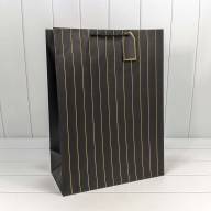 Пакет подарочный с тиснением "Полосы" (микс) 40*50*15 210г 1/20 1/80 Арт: 000490T - Пакет подарочный с тиснением "Полосы" (микс) 40*50*15 210г 1/20 1/80 Арт: 000490T