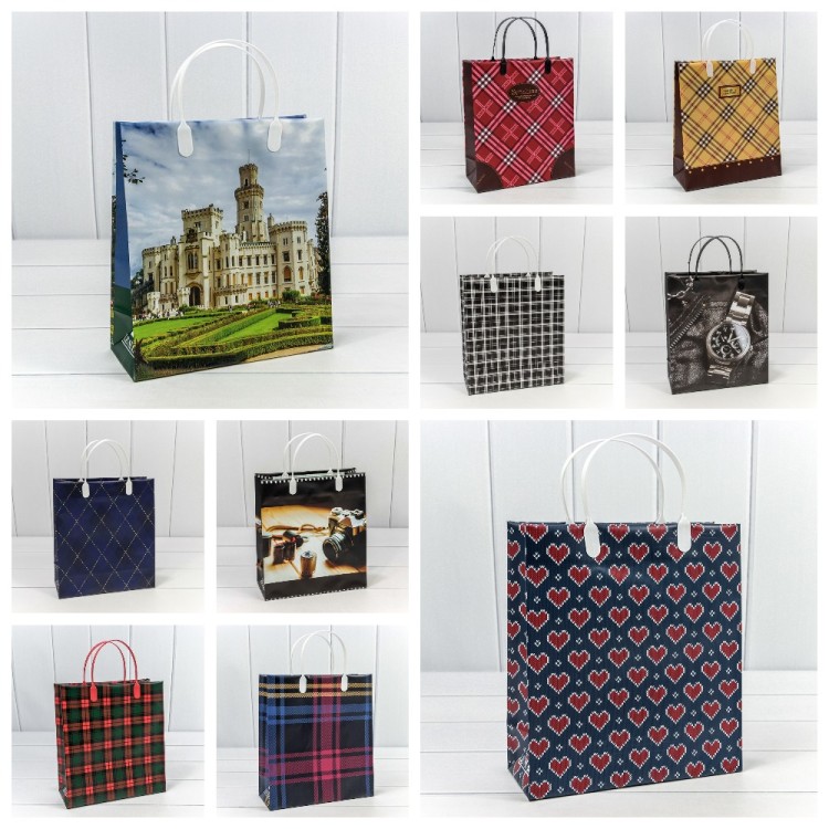 Пакет мягкий пластик Мужской (ассортимент) 23*26*10 1/20 1/200 Арт: BAS-2