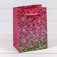 Пакет подарочный "Цветы" (микс) 8*11*5 1/20 1/800 Арт: 00019I - Пакет подарочный "Цветы" (микс) 8*11*5 1/20 1/800 Арт: 00019I