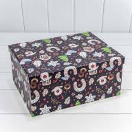 Коробки Прямоугольные Набор 1/10 34*26*15,3 &quot;Новый год&quot;-2626 1/6 Арт: 730604/2626 - Коробки Прямоугольные Набор 1/10 34*26*15,3 "Новый год"-2626 1/6 Арт: 730604/2626