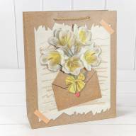 Пакет подарочный с 3D аппликацией "Цветы" (микс 115) 26*32*10 210г 1/20 1/240 Арт: 000115C - Пакет подарочный с 3D аппликацией "Цветы" (микс 115) 26*32*10 210г 1/20 1/240 Арт: 000115C