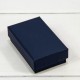 Коробка Прямоугольная 8*5*2,5 Крафт Тёмно-синий 1/24 1/360 Арт: 62267/9