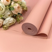 Плёнка 0,59*34м 900г "Корейская" 65мкм Розовый-699 1/6 1/12 Арт: 90038/699