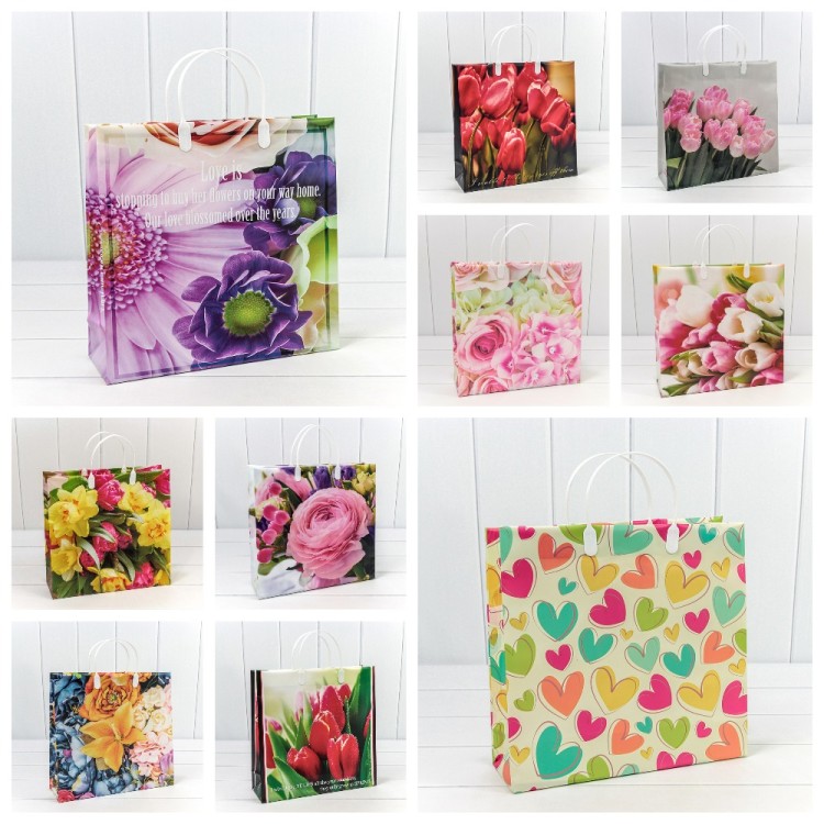 Пакет мягкий пластик Женский (ассортимент) 30*30*10 1/20 1/200 Арт: BAM-1